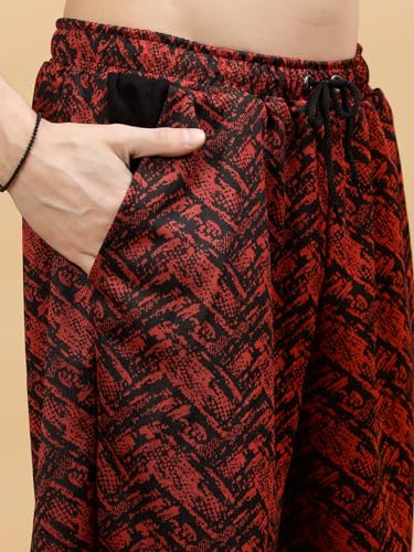 Image of Rigo Cotton Blend Waffle Knit Self Textured Co-Ord Set For Men's|Night Suit Set|Lounge-Wear Pajama Set|Night Wear, Beach Wear, Vacation Wear