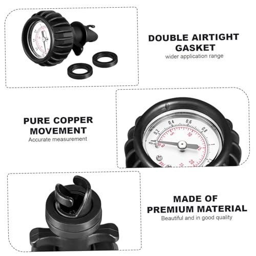 ULTECHNOVO Medidor De Pressão De Caiaque Testador De Pressão De Prancha De Surf Ferramenta De Medida