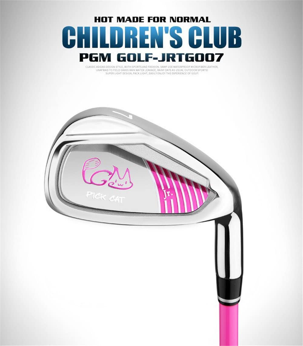 Innovativo ferro da golf per bambini per uso sportivo di golf, # 7 ferro da golf per destrorsi, perfetto per bambini, scuola, pratica di golf, 3-12 anni