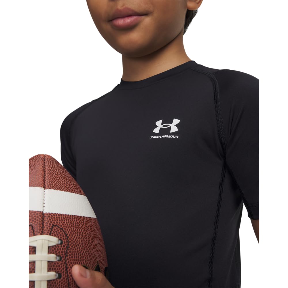 Under Armour Chłopięca koszulka z krótkim rękawem Heat Gear Junior