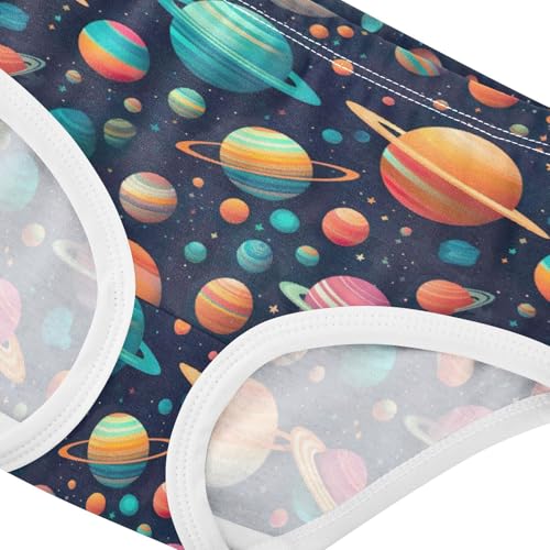 Space Planet Galaxy Toddler Girls's Underwear 2T 202a04144