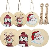 holz dekohänger weihnachtsbaum Dimension und Verwendung: Christbaum hängende Ornamente sind Maße ca. Geeignete Größen passen zu vielen Weihnachtsdekorationen. Jedes Christbaum Ornament hat ein Loch und ist mit einem Seil gepaart, das in das Loch eingefädelt wurde. Sie können es einfach an jedem Ort festhalten, an dem Sie möchten