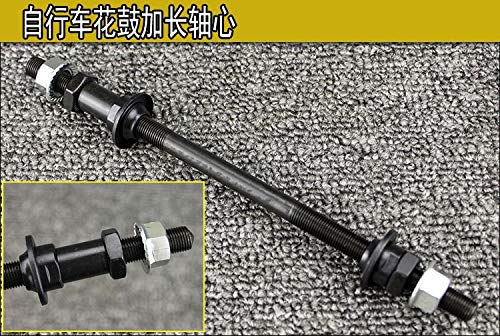 240mm VTT Rallongée Fat Vélo Moyeux Arrière Essieu Réaménagé Solide Essieu Arrière Vélo Accessoires Essieu Axe De Moyeu ArrièRe (Color : 240mm Axle