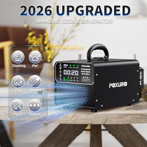 Generador de Ozono Portátil con 2 Baterías y Control Remoto miniatura 2