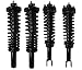DTA 70010 Full Set 4 Complete Strut Assemblies With Springs and Mounts Ready to Install OE Replacement 4-pc Set Fits 1996-2000 Honda Civic