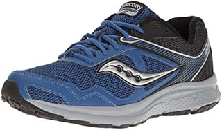 Saucony Men's Cohesion 10 Running Shoe, Royal/Black, 9.5 M US