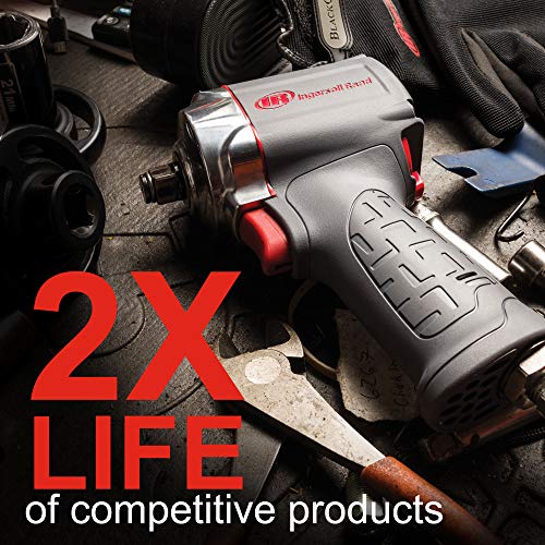 Ingersoll Rand 15QMAX 3/8-Inch Drive Ultra-Compact Air Impact Wrench with Quiet Technology, Stubby