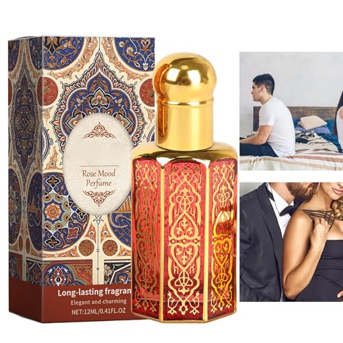 Elegante floral, perfume árabe, fragancia de perfume de lujo, seguro y fácil de usar, larga duración 6,9 cm para hombres