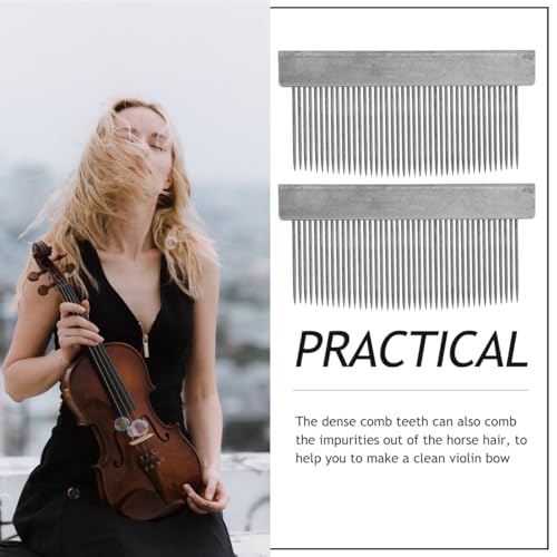 Pack de 2 Peines para Cuerda de Violín 5.5 cm miniatura 6