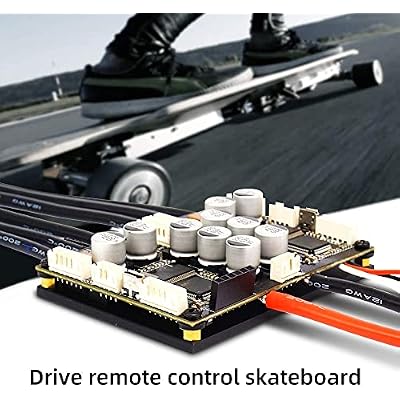 FLIPSKY Dual FSESC 4.20 Plus (Based on ESC) with Anti-Spark Switch Integrated Anodized Aluminum Heatsink Skateboard Electric Speed Controller E-Bike Longboards Skateboarding DIY ESC