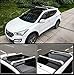 Roof Rack Cross Bars Fit for Isuzu MU-X 2021-2025 Aluminum Crossbars Cargo Carrier 2PCS Silver