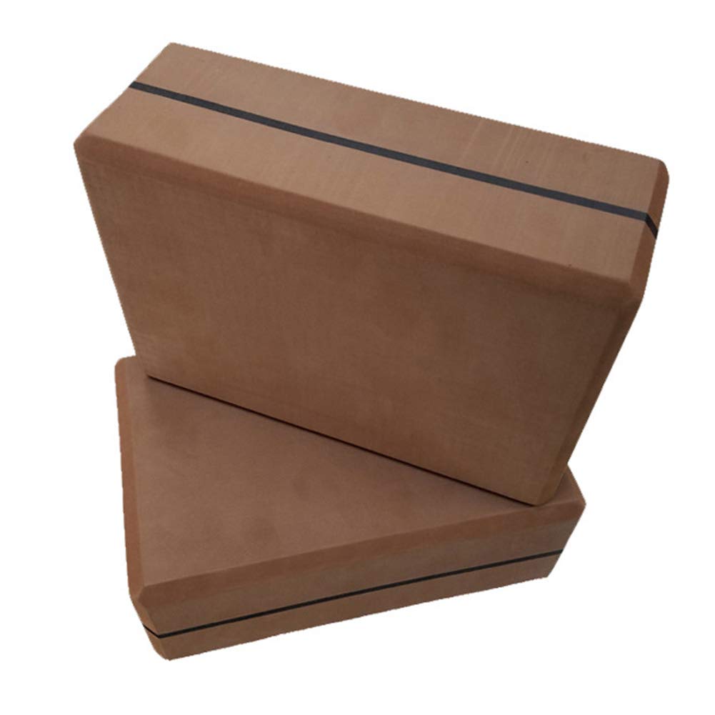 AIZYR 100% Riciclato Cork Yoga Block, Blocchi Yoga in Legno di Sughero -Ecologico, Antiscivolo, Sostenibile, Autopulente, Anti-Microbial