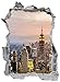 New York City Skyline Wandtattoo Wandsticker Wandaufkleber E0299 Größe 46 cm x 62 cm