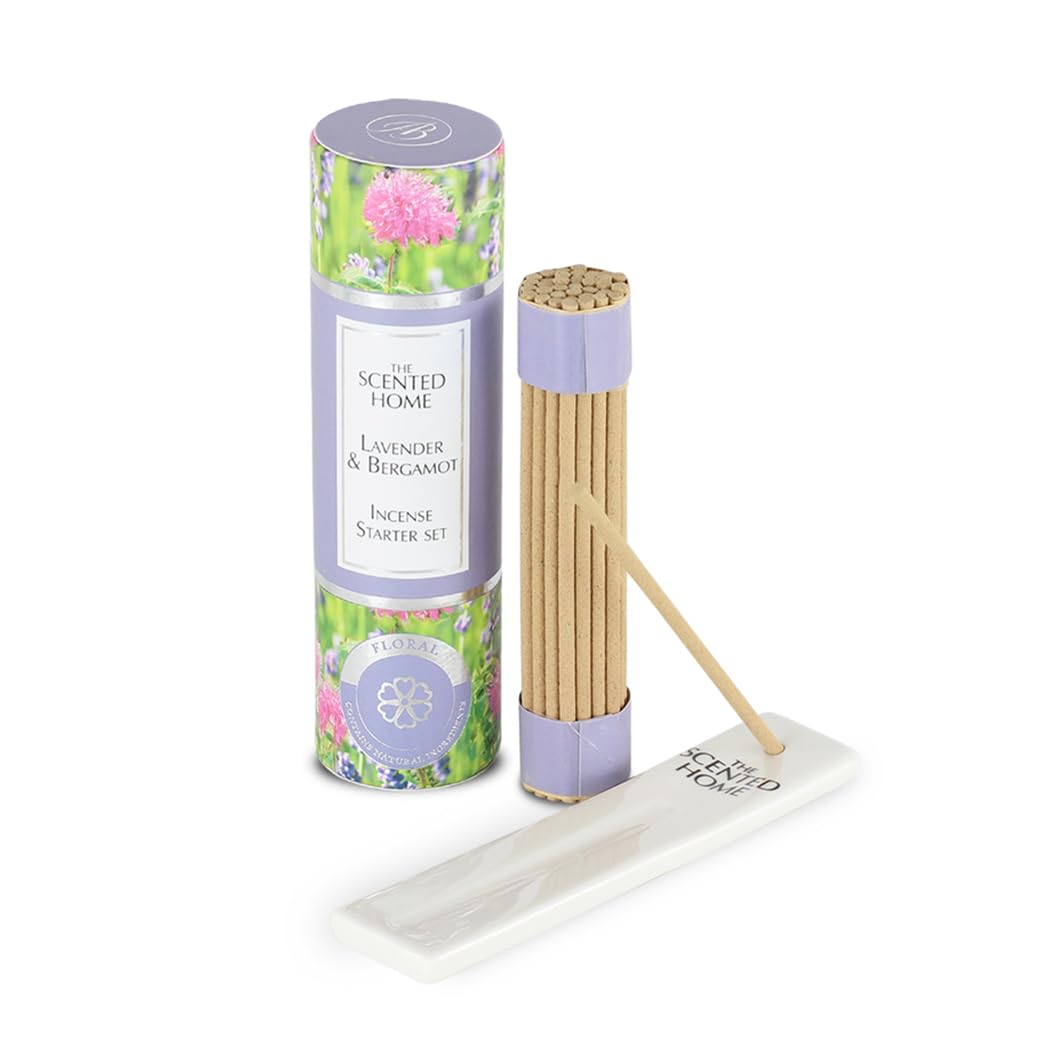 ASHLEIGH & BURWOOD Lavender & Bergamot Incense Starter Set