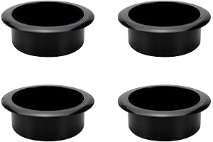 4PCS Cup Holder Insert For Table - Black Sofa Recliner Handle Cup Holder Replacement