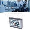PLC HMI Touchscreen, Programmable Logic Controller, 2PT Temperature Measurement 3K High Speed Counting Controllers for Industrial Electrical