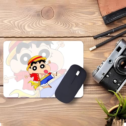 Image of Anime Gaming Mouse Pad, Non-Slip Rubber Base, Ultra-Low Friction High Durability, Waterproof Mouse Mat, Anti-Slip Base, Mousepad 7.5 inch X 9 inch (007)