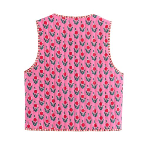 Cutecore Y2K Coquette Vests for Women Floral Aesthetic Cottagecore Sweater Kawaii Fairycore Clothing Cute Japanese Tops3