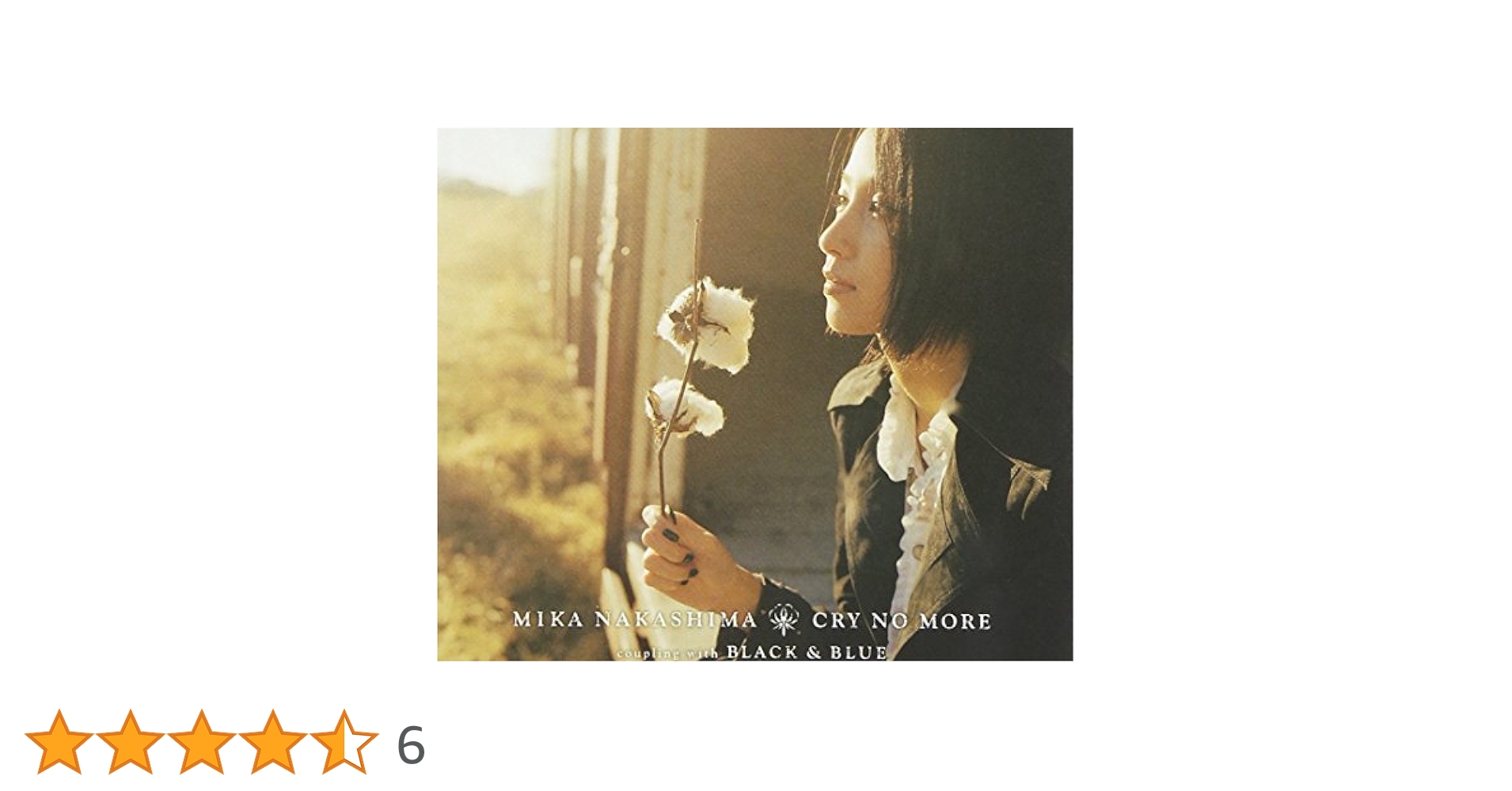 中島美嘉 Cry No More レコード 17thシングル 中島美嘉 Cry No More レコード 17thシングル CRY NO MORE