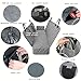 RUYICZB Dog Car Seat Cover for Back Seat, Waterproof Dog Hammock for Car, Heavy Duty Back Seat Cover for Cars Trucks Suvs, Nonslip Pet Seat Cover with Mesh Window & Storage Bag