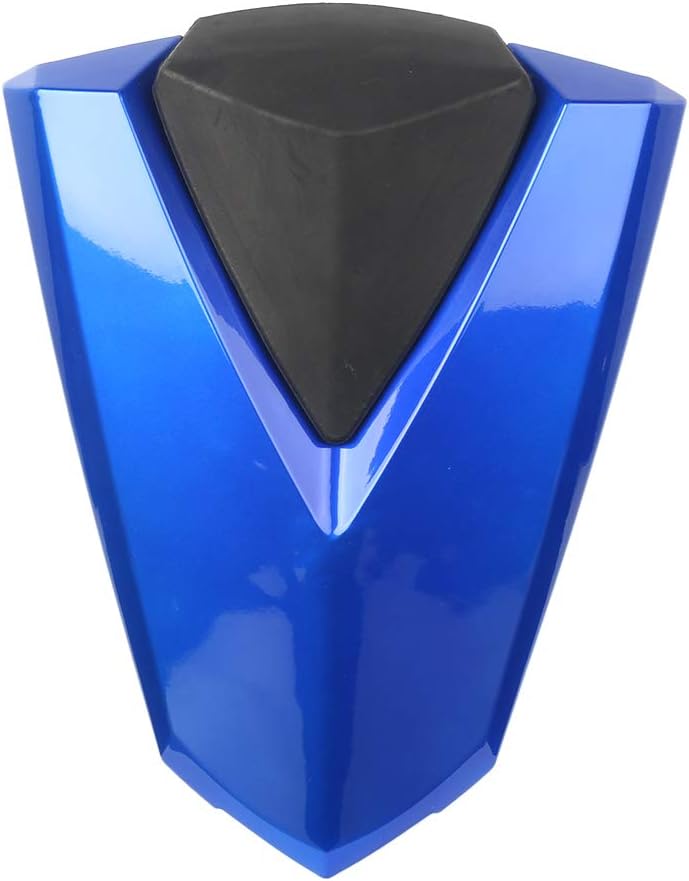 Bacar Motorbike Rear Pillion Passenger Motorbike Cowl Seat Back Cover for Yamaha YZFR3/ R25 2013 2014 2015 2016 2017 2018/ MT-03 2014, Blue