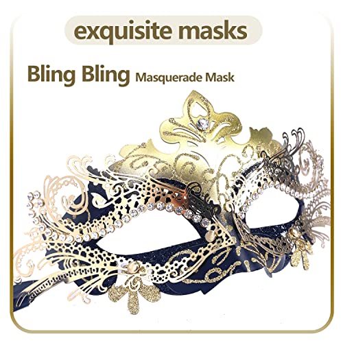 Masque vénitien pour Halloween mystérieux à offrir pour une soirée costumée réussie