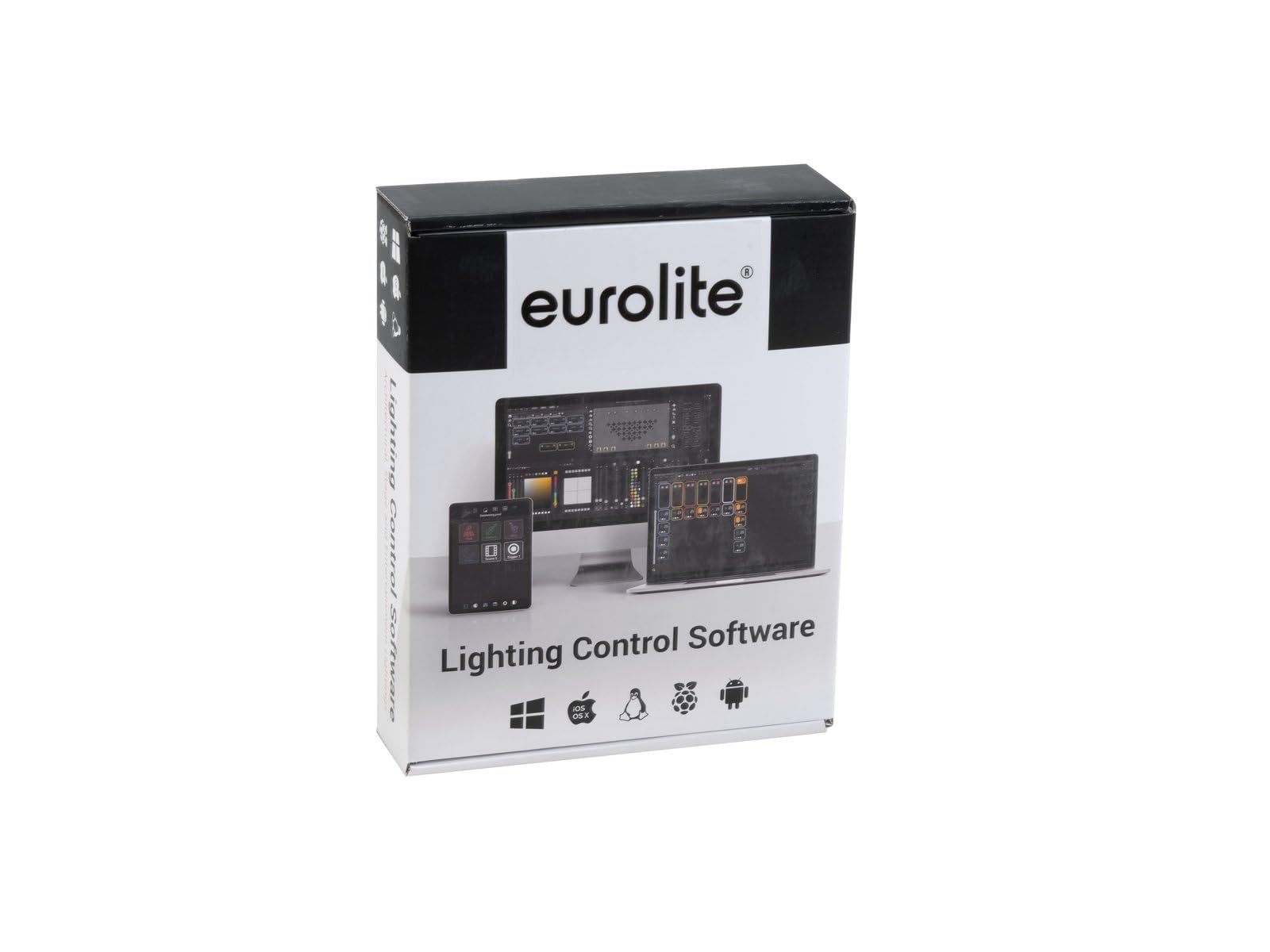EUROLITE TOUCH-512 - Lettore standalone, controller DMX, con touchpad multifunzione e software, 512 canali
