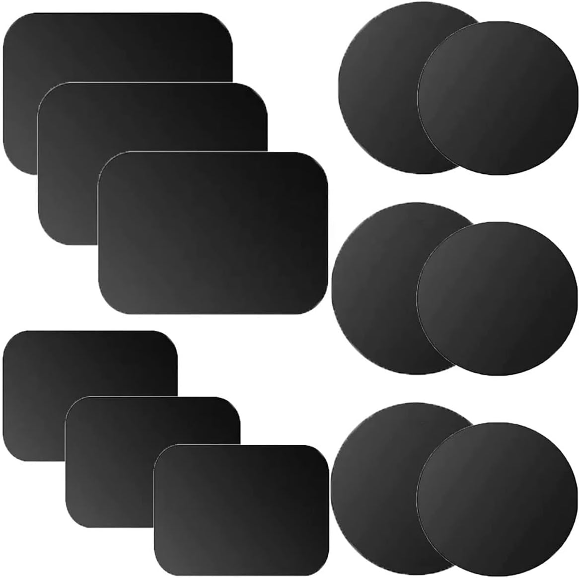 12PCS Universal Metal Plate,Magnetic...