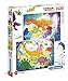 Clementoni Supercolor Puzzle-Dinosauri-2 X 20 Pezzi, Multicolore, 24755