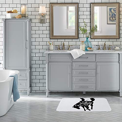 Tapis de bain antidérapant pour sécuriser le sol de la douche