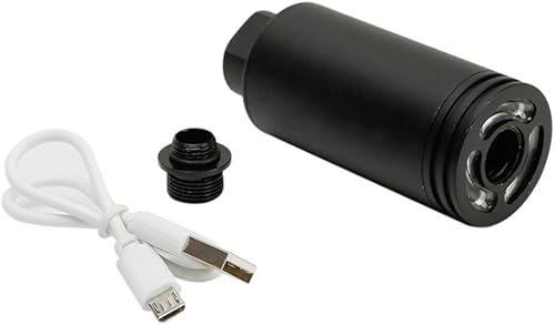 WarmHeartting - Pistola táctica automática para pistolas de airsoft M14 0.394in CW hilo BBS brilla en la oscuridad