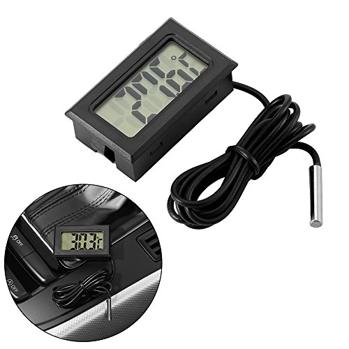 ONEVER Auto Termometro Digitale a Cristalli