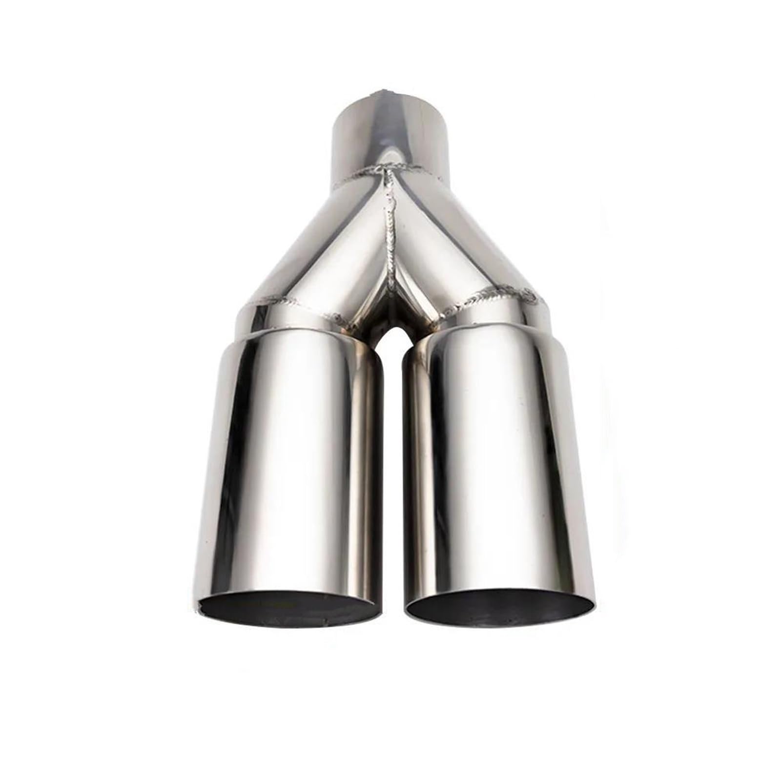 Terminale di Scarico Terminale Di Scarico Doppio In Acciaio Inossidabile Da 2,5 '' Pollici Terminale Marmitta Piatto Da 3 '' Monostrato EQ20111 Coda Gola