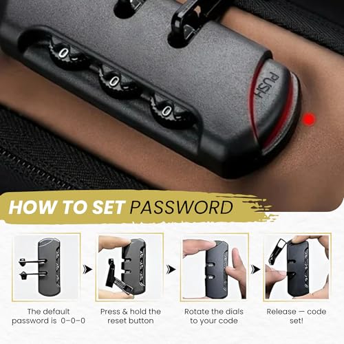 Image of OCEANEVO Stylish Anti Theft Crossbody Sling Bag for Men WITH Luggage Tag, Chest Bag for Travel WITH Lock and USB Charging Port
