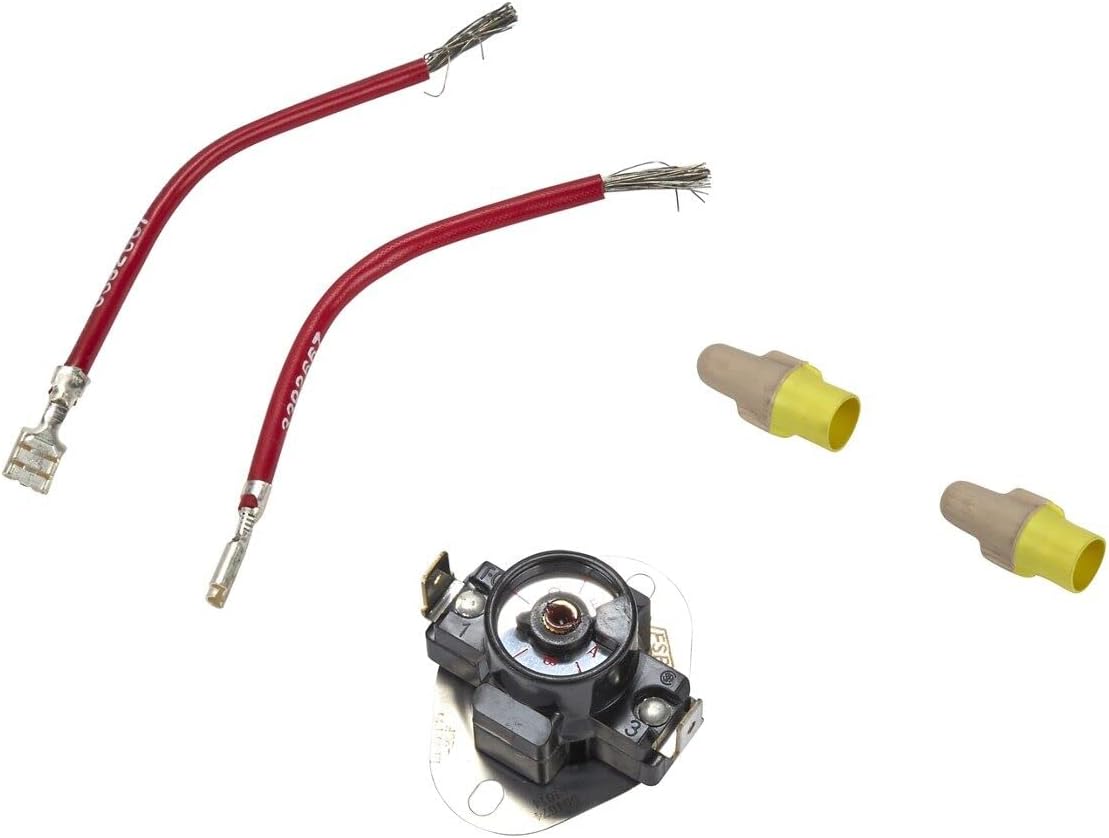 Whirlpool WP694674 Genuine OEM Adjustable Dryer Cycling Thermostat Replacement Part - Replaces 868581, 232960, 233155, and more