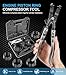Piston Ring Compressor Tool Set 940387 with Compression Plier and 6 Piston Rings from 2-7/8