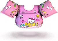 Boia Infantil com Colete Salva Vidas Hello Kitty Nash