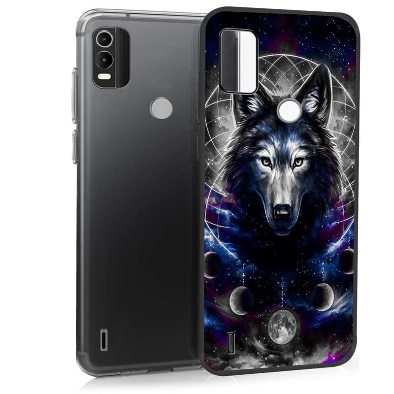 TIANDIMY Soft TPU Case for Nokia C21 Plus (6.52 inch), Thin Slim Soft TPU Silicone Shockproof Phone Cover Case for Nokia C21 Plus