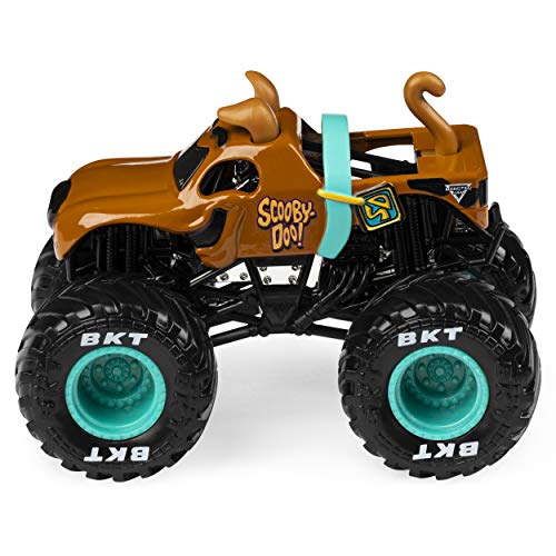Monster Jam, Official Scooby Doo vs. Mysterty Machine Die-Cast Monster Trucks, 1:64 Scale, 2 Pack - Image 3