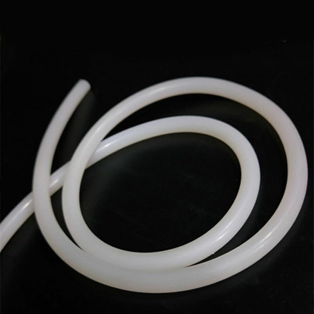 Junta de goma blanca de silicona sólida 12mm para reparar holguras y sellar conductos 1M