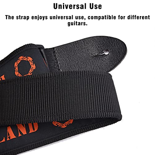 wueiooskj Sangle de Guitare Ceintures de Maintien Ceintures de Guitare tissées Accessoire pour Instrument à Cordes - Les Beatles, Paul McCartney, John Lennon, RIngo Starr, George Harrison wueiooskj Sangle de Guitare Ceintures de Maintien Ceintures de Guitare tissées Accessoire pour Instrument à Cordes – Image 4