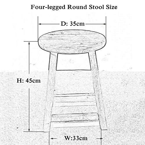 Antique chinois tabouret en bois d'orme : une pièce d'histoire et d'émotion chez vous - 8