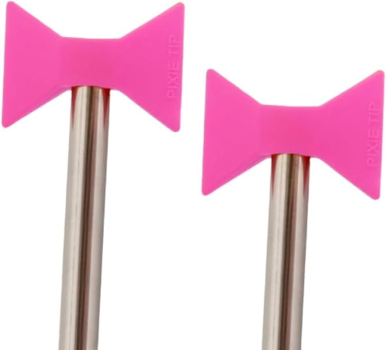 Anti-Aging No Pucker Straw Topper (Pink, 2 Smalls + 2 Larges)