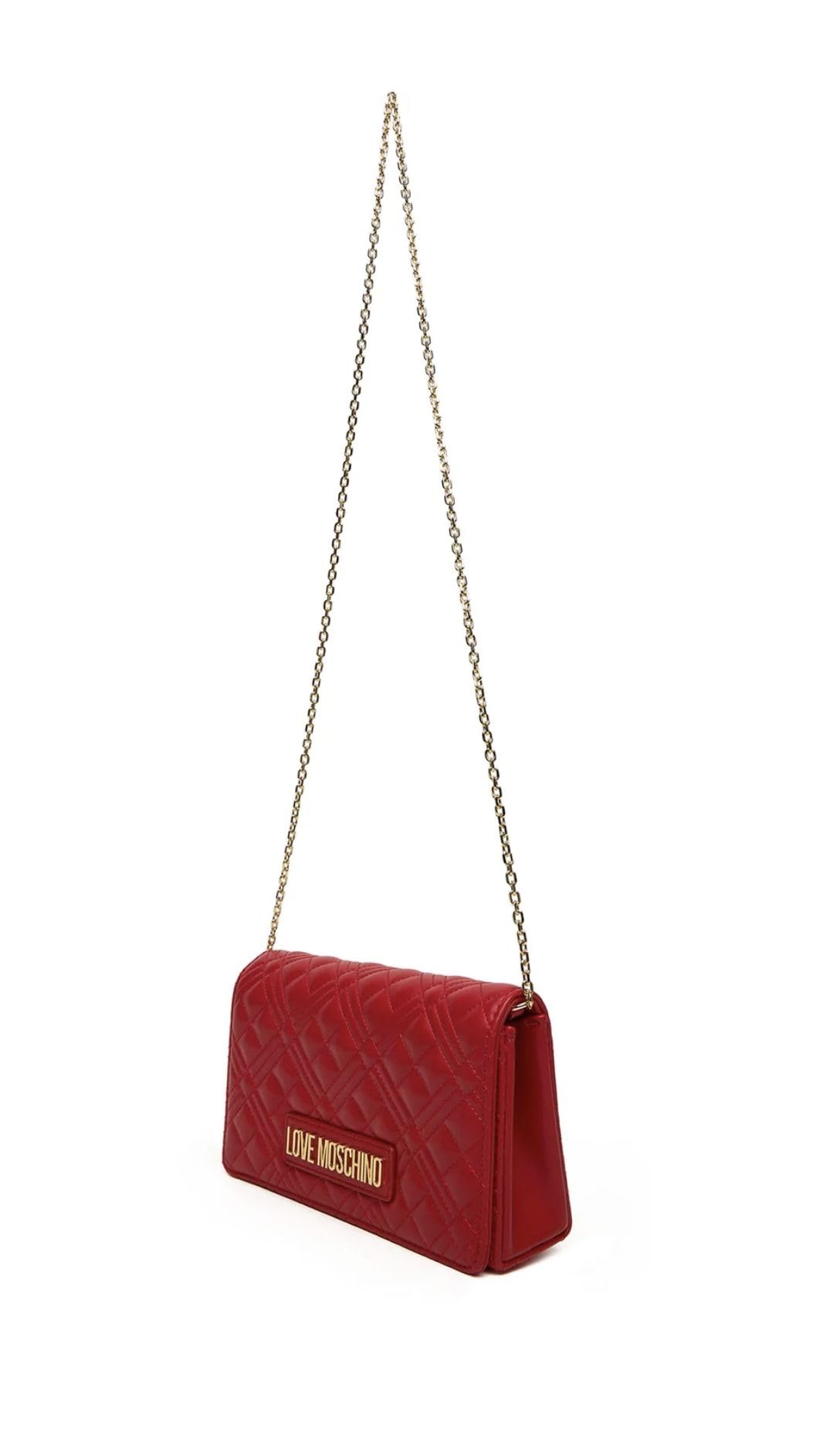 Love Moschino BOLSO QUILTED PU ROJO, rojo, Talla única