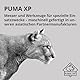 PUMA XP - Bush Machete – Robuste 400 mm Klinge aus 3Cr13 Stahl – 3 mm Starke Schneide – 558 mm Gesamtlänge – Rutschfester Gummigriff mit Handschutz – inkl. Nylon-Scheide & Fangriemen