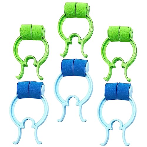 SOESFOUFU Portable Nose Clips Adult Swimming Nose Clip Nose Guard Nasal Strips Stop Nosebleeds Clip Set of 6