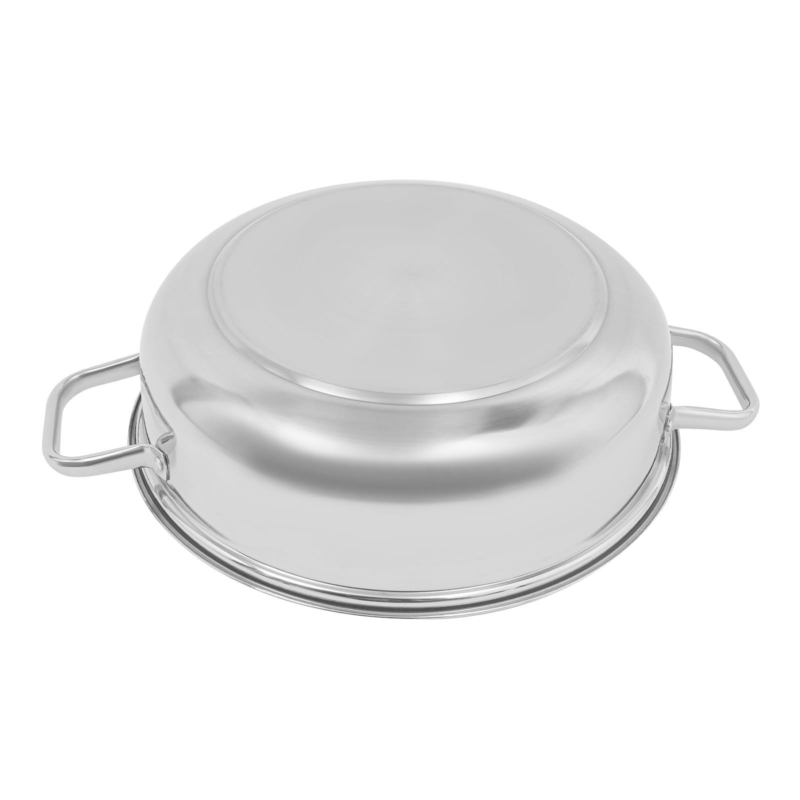Dampfgarer Topf 5 Etagen Edelstahl Dampfkocher Mantowarka mit 4 Dampfgitter Dampftopf Kartoffeldämpfer Dampfgartopf Dampfgarer Kochtopf (Durchmesser 28 cm) (Durchmesser 32cm)