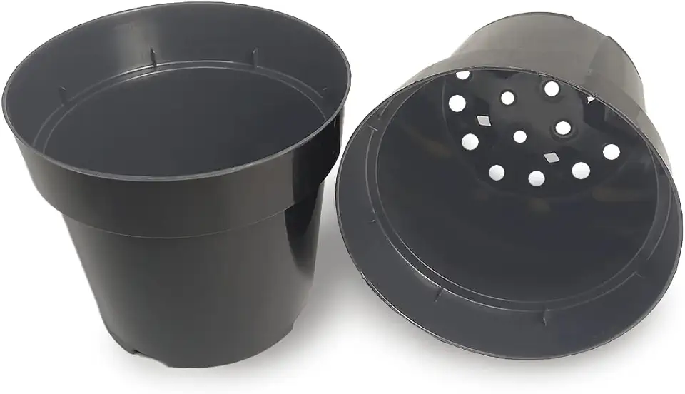 Vaso Pote 17 Plastico 2,2 Litros Plantar Flores Rosas 10 und