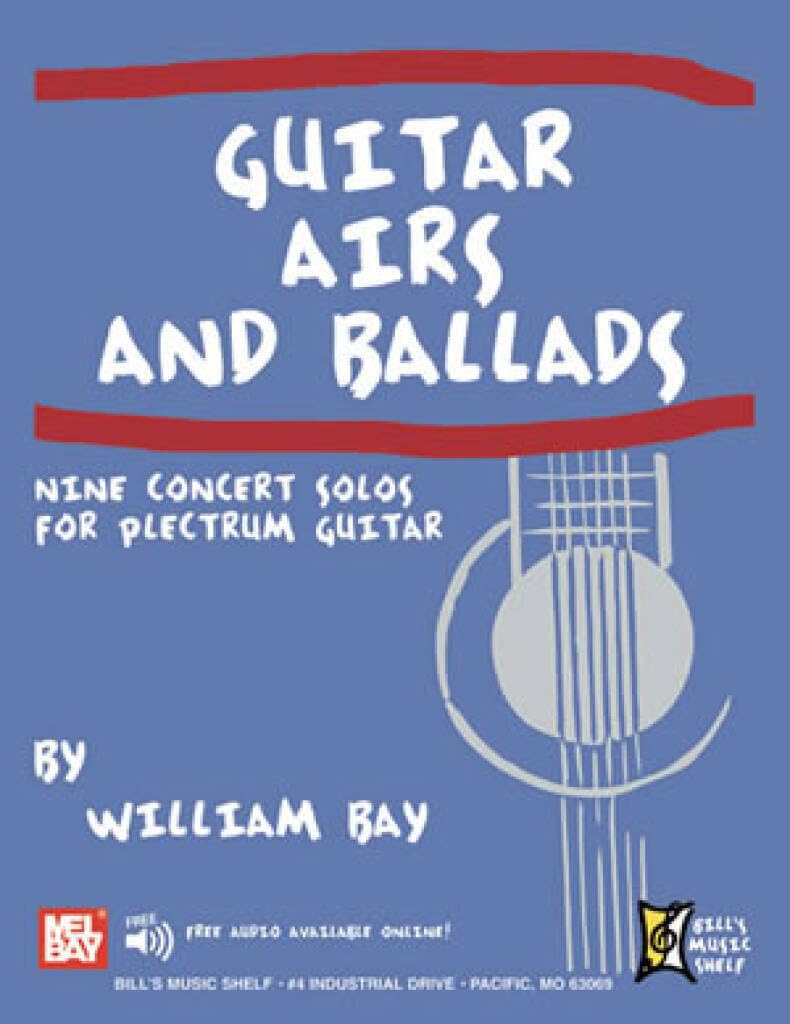 Guitar Airs & Ballads: Nine Concert Solos for Plectrum Guitar