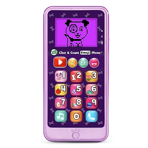 LeapFrog Chat and Count Emoji Phone, Purple - Image 2